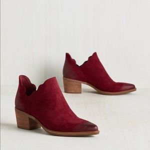 Betsey Johnson ModCloth Yes. No, wavy so bootie